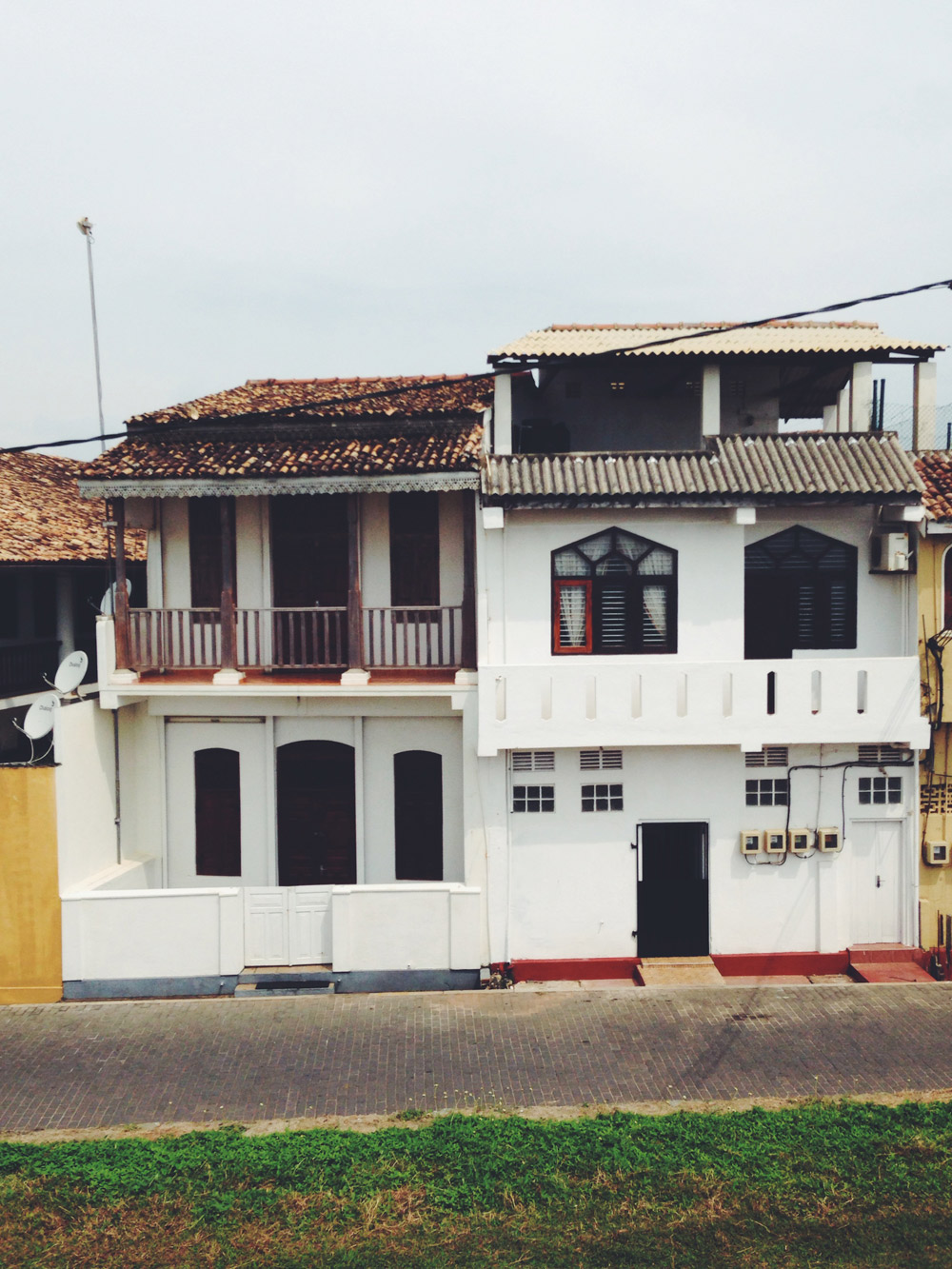 Colorful buildings
